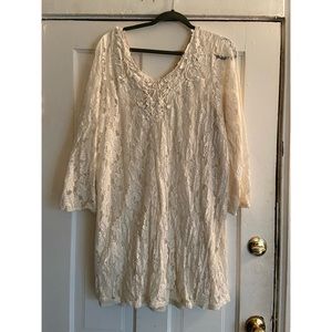 Flying Tomato Lace A-Line Dress